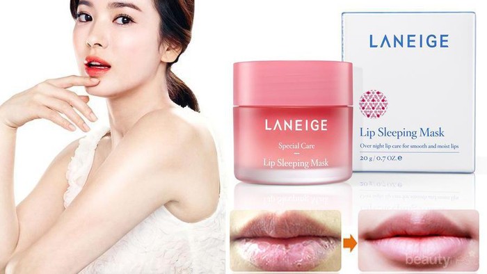 Atasi Bibir Kering dan Pecah-Pecah Hanya Dalam Waktu Semalam dengan Lip Sleeping Mask Ini!