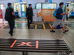 Demo Memanas, MRT Cuma Operasi dari Lebak Bulus ke Blok M