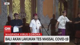 VIDEO: Bali Akan Lakukan Tes Massal Covid-19