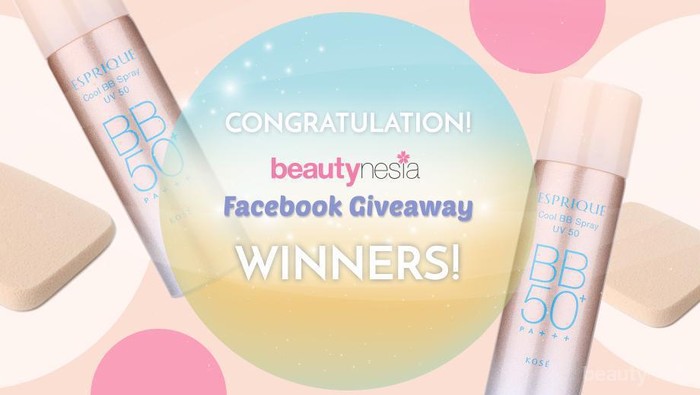 Cek Pemenang Beautynesia Facebook Giveaway Di Sini!