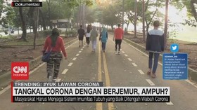 VIDEO: Tangkal Corona Dengan Berjemur