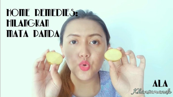4 Cara Efektif Mengusir Mata Panda Secara Alami ala Beauty Vlogger Khansamanda