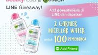 Ini Dia Pemenang Beautynesia LINE Garnier Giveaway!