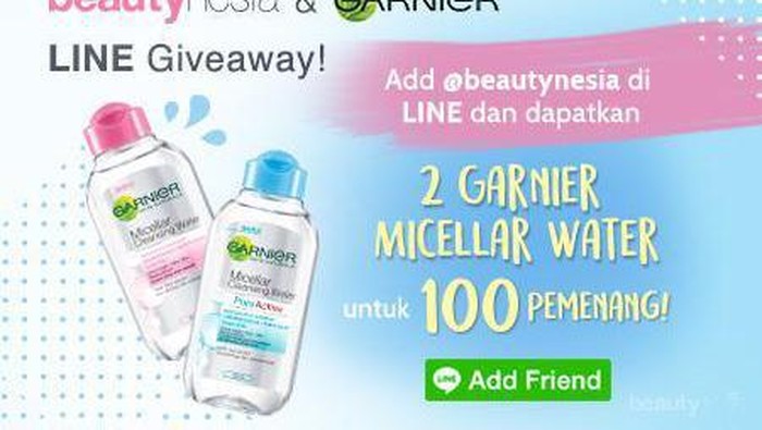 Ini Dia Pemenang Beautynesia LINE Garnier Giveaway!