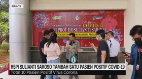 VIDEO: RSPI Sulianti Saroso Tambah 1 Pasien Positif Covid-19