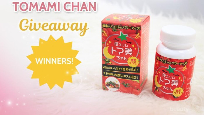 Ini Dia Pemenang Beautynesia X Tomami-chan Giveaway!