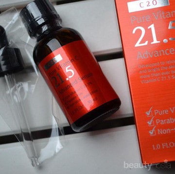 Mencari Skin Care Korea Terbaik? Coba Ost C 21.5 Pure Vitamin C Advanced Serum Saja!