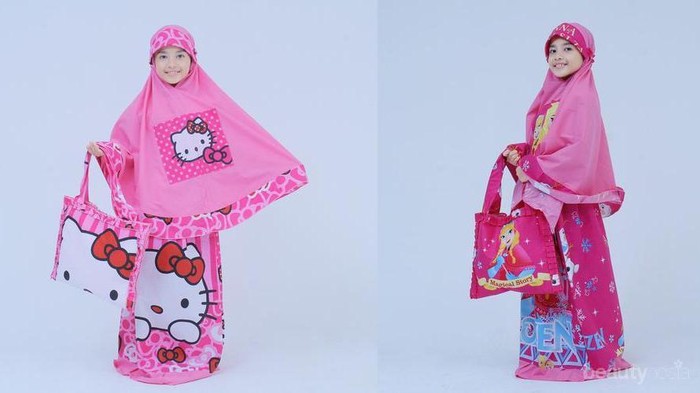 5 Rekomendasi Brand Mukena  Lucu untuk Anak