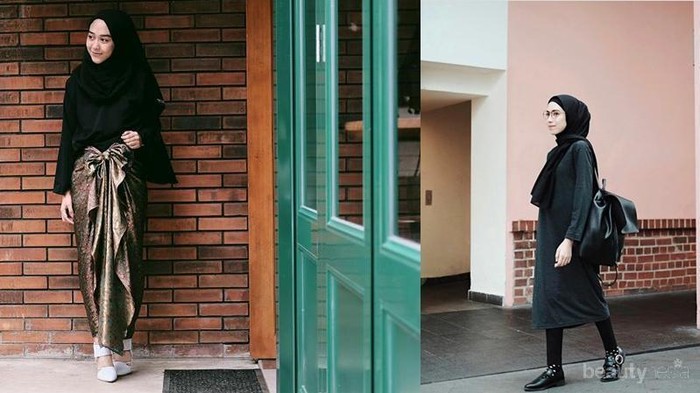 5 Paduan Outfit Kasual Hingga Formal yang Pas untuk Hijab Warna Hitam