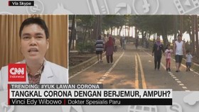 VIDEO: Tangkal Corona Dengan Berjemur, Ini Kata Dokter
