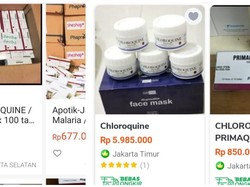 Waspada! Lebih dari 5 Ribu Penjual Klorokuin Ilegal
