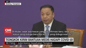 VIDEO: Tiongkok Kirim Bantuan Medis Hadapi Covid-19