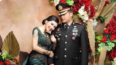 Sahabat Awkarin, Selebgram Rica Andriani Dinikahi Kapolsek