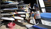 FOTO: Pulau Dewata yang Sedang Dihadang Corona Pulau Bali bersiap menghadapi gelombang kesepian akibat virus corona yang membuat gentar kedatangan turis.