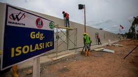 RS Darurat Covid-19 di Pulau Galang Siap Dipakai Pekan Depan