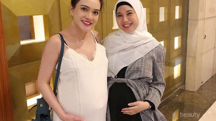 6 Foto Baby Pump Chacha Frederica, Makin Cantik dengan Perut Besar
