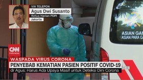 VIDEO: Dr. Agus Bicara Soal Penyebab Kematian Pasien Covid-19