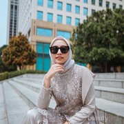 Cantik dan Simpel, Ini Dia 5 Model Hijab Segi Empat yang Cocok Dipasangkan dengan Kebaya