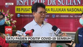 VIDEO: Satu Pasien Positif Covid-19 di RSPI Sembuh