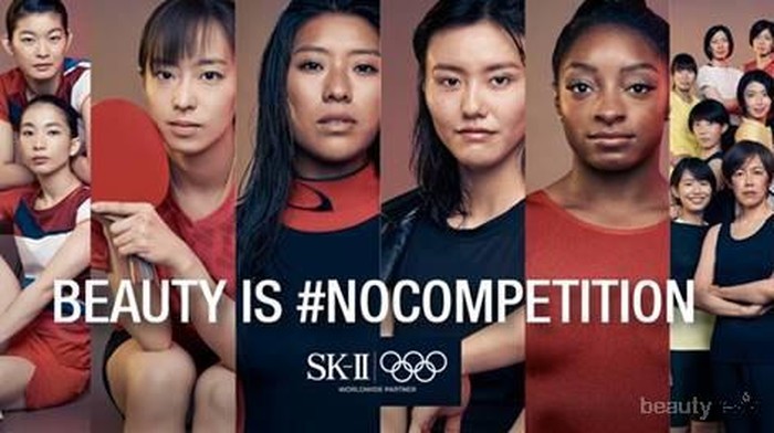 Sambut Olimpiade Tokyo 2020, SKII dan Atlet Wanita Deklarasi #NOCOMPETITION di Dunia Kecantikan