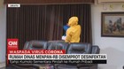 VIDEO: Rumah Dinas Menpan-RB Disemprot Disinfektan