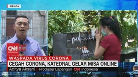VIDEO: Cegah Corona, Katedral Gelar Misa Online