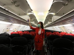 AirAsia Mandikan Pesawatnya untuk Perangi Corona