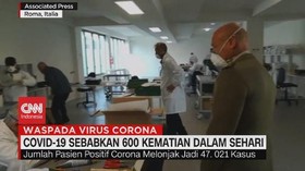 VIDEO: Corona Sebabkan 600 Kematian dalam 24 Jam di Italia