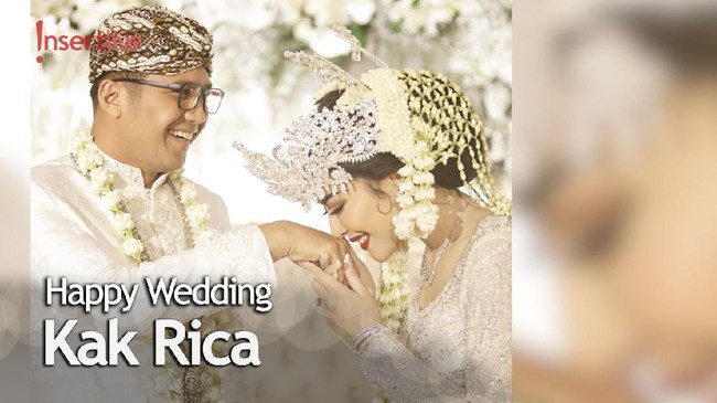 Selamat, Selebgram Rica Andriani Resmi Menikah