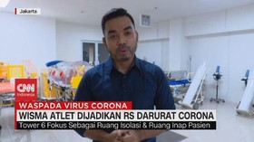 VIDEO: Mengintip Wisma Atlet yang Dijadikan RS Darurat Corona