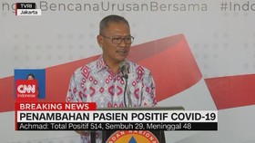 VIDEO: Pasien Positif Corona Bertambah Menjadi 514