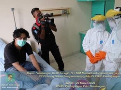 Bupati Simalungun Jenguk ODP Corona Pakai APD, DPRD Sumut: Itu untuk Medis!