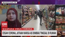 VIDEO: Cegah Corona, Jutaan Warga AS Diimbau Tinggal di Rumah