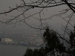 Pesona Kota Kunming dari Puncak Gunung Xishan