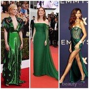 Kumpulan Gaun Warna Hijau Tercantik yang Pernah Dipakai Seleb Hollywood di Red Carpet