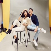 Gaya kompak Nana Mirdad dan Andrew White Bisa Menjadi Inspirasi Outfit Kamu dan Pasangan!