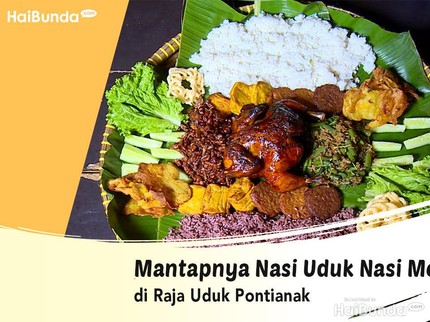 Mantapnya Nasi Uduk Nasi Merah di Raja Uduk Pontianak