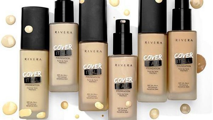 2 Foundation Rivera Cosmetics, yang Nyaman Digunakan Sehari-Hari!