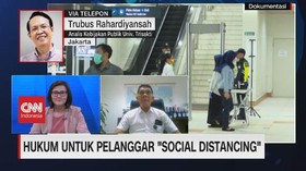 VIDEO: Hukum untuk Pelanggar 'Social Distancing'