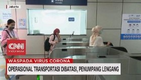 VIDEO: Transportasi Dibatasi, Penumpang Lengang