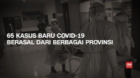 VIDEO: 65 Kasus COVID-19 Baru Berasal dari Berbagai Provinsi