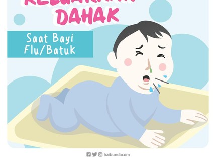Cara Keluarkan Dahak Saat Bayi Flu atau Batuk