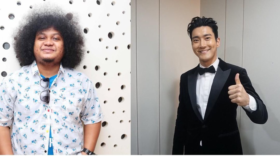 Choi Siwon terhibur dengan aksi kocak Babe Cabita.