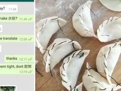 Bikin Ngakak! PRT Ini Jahit Dumpling Pakai Benang Sungguhan
