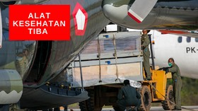 VIDEO: Alat Kesehatan dari Tiongkok Tiba