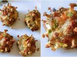 Gorengan Ini Jadi Viral Karena Bentuknya Mirip Sel Virus Corona