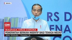 VIDEO: Jokowi Beri Insentif bagi Tenaga Medis Covid-19