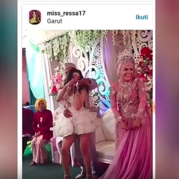 Fakta Pengantin Wanita Kalem Lihat Biduan Goyang Erotis di Pelukan Suami