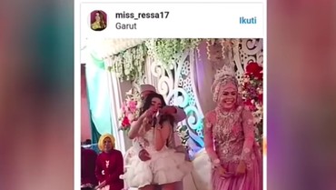 img-title Fakta Pengantin Wanita Kalem Lihat Biduan Goyang Erotis di Pelukan Suami