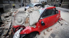 FOTO: Kroasia Diguncang Gempa Terparah dalam 140 Tahun